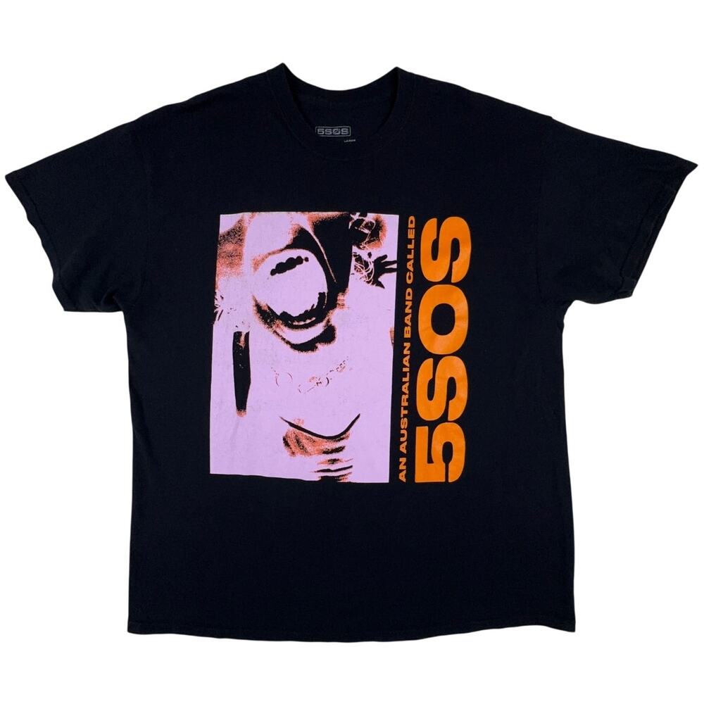 5 Seconds of Summer 5SOS 2019 North American Tour T-Shirt Black XL Bravado